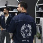 پیراهن کروم گلدوزی